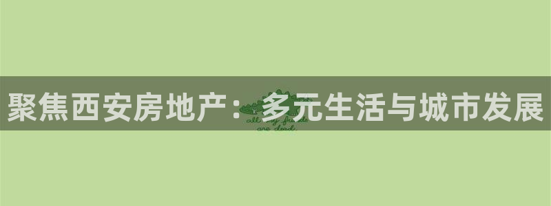 和帆记加盟官网：聚焦西安房地产：多元生活与城市发展