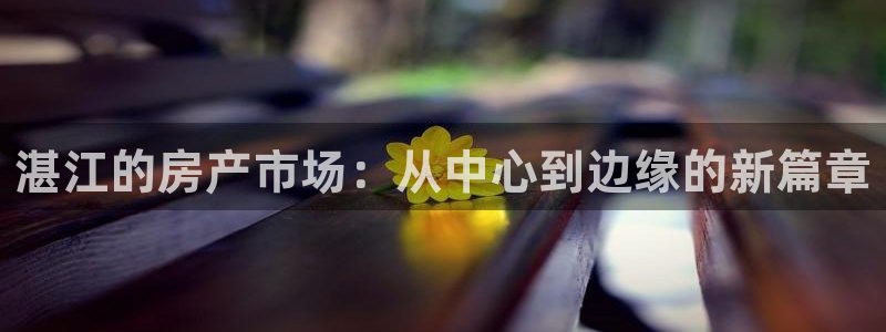 和记娱乐h88官网：湛江的房产市场：从中心到边缘的新篇章