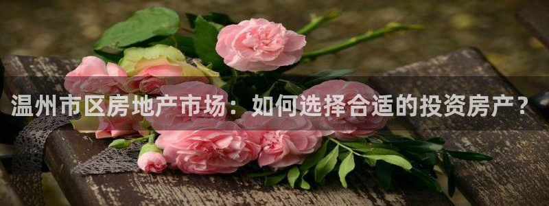 和记娱乐首页官网：温州市区房地产市场：如何选择合适的投资房产