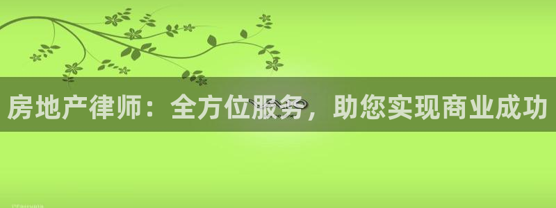 和记混凝土官网：房地产律师：全方位服务，助您实现商业成功
