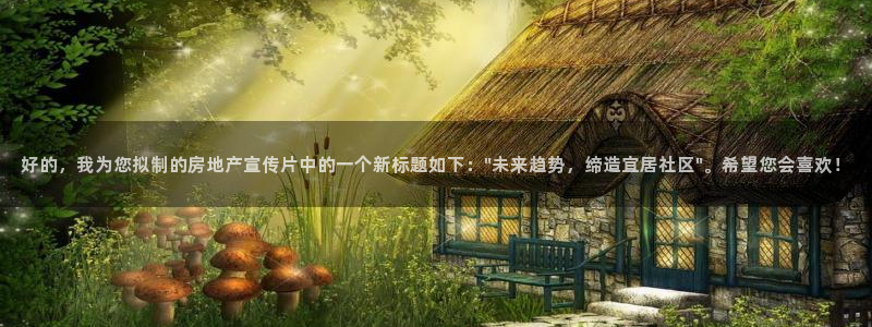 香港和记电讯公司官网：好的，我为您拟制的房地产宣传片中的一个