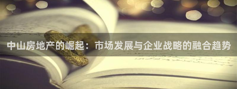 和记国际官网电话：中山房地产的崛起：市场发展与企业战略的融合