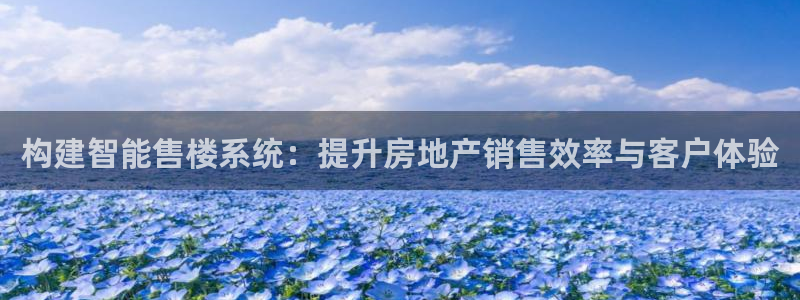 和记怡情h88官网中文版：构建智能售楼系统：提升房地产销售效