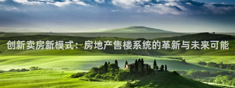 和元李记官网：创新卖房新模式：房地产售楼系统的革新与未来可能
