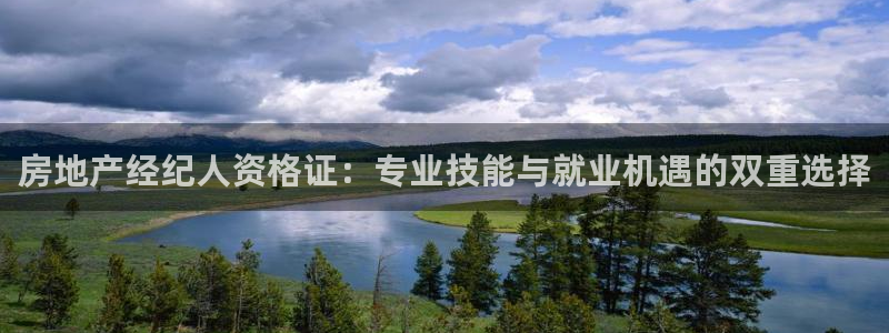 和记h88官网：房地产经纪人资格证：专业技能与就业机遇的双重