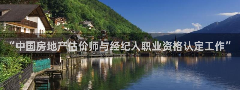 和记官网登录：“中国房地产估价师与经纪人职业资格认定工作”