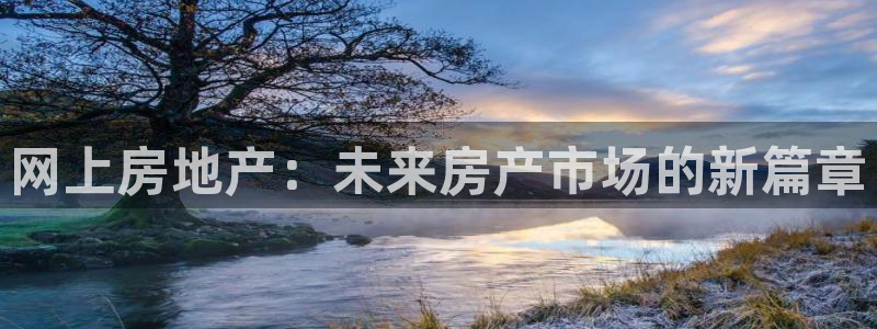 和记奥普泰 官网：网上房地产：未来房产市场的新篇章