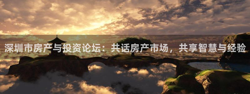 和帆记官网：深圳市房产与投资论坛：共话房产市场，共享智慧与经