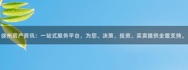 和记奥普泰 官网：徐州房产资讯：一站式服务平台，为您、决策、