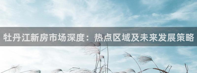 和记黄埔 官网：牡丹江新房市场深度：热点区域及未来发展策略